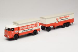 Bussing LU 11/16 Boksanhænger Dextro Energen Minichamps 1:43 499073940 Metal