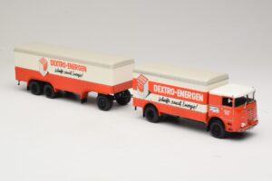 Bussing LU 11/16 Boksanhænger Dextro Energen Minichamps 1:43 499073940 Metal — billede 4 af 6