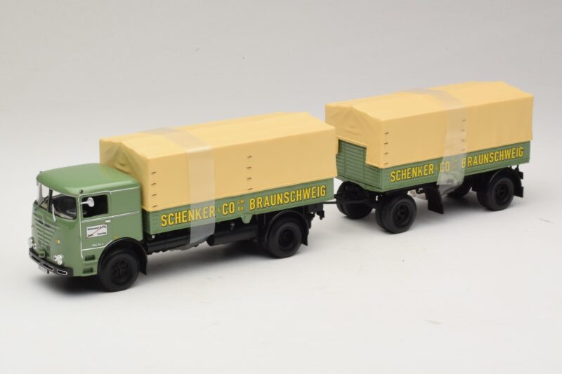 Bussing LU 11/16 Ladanhænger Schenker Minichamps 1:43 499073924 Metal