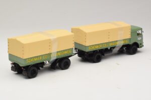 Bussing LU 11/16 Ladanhænger Schenker Minichamps 1:43 499073924 Metal — billede 2 af 6
