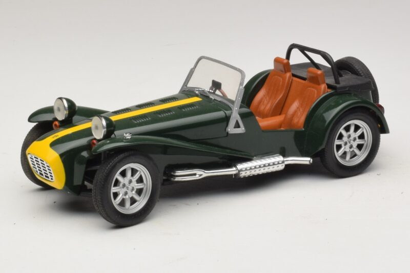 Caterham Super Seven Grøn Anson 1:18 30317-W1 Metal