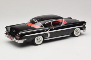 Chevrolet Bel Air Impala Coupe Sort KK-Scale 1:18 KKDC181592 Metal — billede 2 af 6