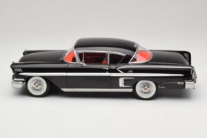 Chevrolet Bel Air Impala Coupe Sort KK-Scale 1:18 KKDC181592 Metal — billede 3 af 6