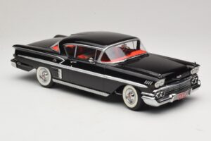 Chevrolet Bel Air Impala Coupe Sort KK-Scale 1:18 KKDC181592 Metal — billede 4 af 6
