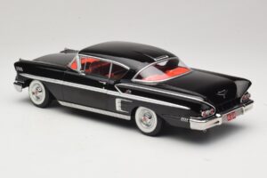 Chevrolet Bel Air Impala Coupe Sort KK-Scale 1:18 KKDC181592 Metal — billede 5 af 6
