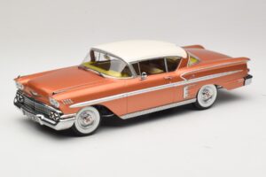 Chevrolet Bel Air Impala Coupe Kobber & Creme KK-Scale 1:18 KKDC181591 Metal