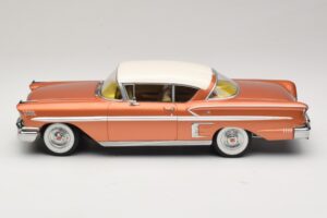 Chevrolet Bel Air Impala Coupe Kobber & Creme KK-Scale 1:18 KKDC181591 Metal — billede 3 af 6