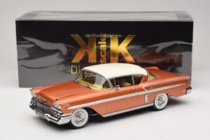 Chevrolet Bel Air Impala Coupe Kobber & Creme KK-Scale 1:18 KKDC181591 Metal — billede 6 af 6