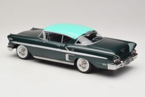 Chevrolet Bel Air Impala Coupe Mørkegrøn Metallic & Grøn KK-Scale 1:18 KKDC181594 Metal — billede 5 af 6