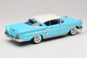 Chevrolet Bel Air Impala Coupe Turkis & Creme KK-Scale 1:18 KKDC181593 Metal — billede 2 af 6