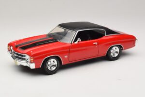 Chevrolet Chevelle SS454 Rød Maisto 1:18 31890-P1 Metal