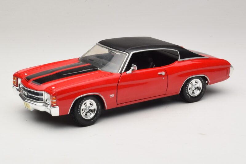 Chevrolet Chevelle SS454 Rød Maisto 1:18 31890-P1 Metal