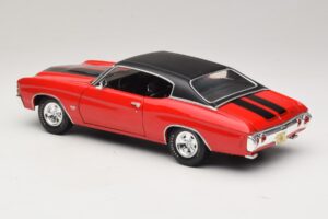 Chevrolet Chevelle SS454 Rød Maisto 1:18 31890-P1 Metal — billede 7 af 8