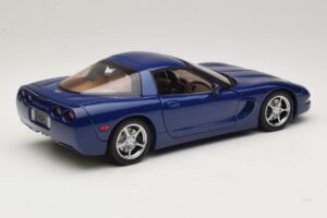 Chevrolet Corvette C5 Commemorative Edition Blå AUTOart 1:18 71157 Metal — billede 4 af 9