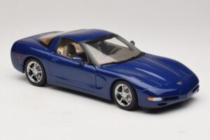 Chevrolet Corvette C5 Commemorative Edition Blå AUTOart 1:18 71157 Metal — billede 7 af 9