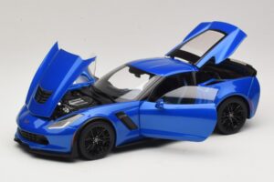 Chevrolet Corvette C7 Z06 Laguna Blue Tintcoat AUTOart 1:18 71265 Komposit — billede 2 af 8