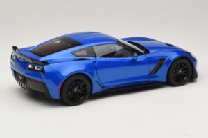 Chevrolet Corvette C7 Z06 Laguna Blue Tintcoat AUTOart 1:18 71265 Komposit — billede 3 af 8