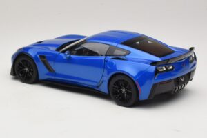 Chevrolet Corvette C7 Z06 Laguna Blue Tintcoat AUTOart 1:18 71265 Komposit — billede 7 af 8