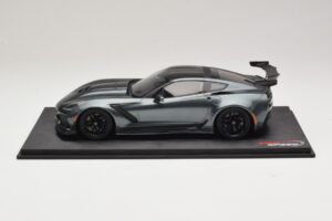Chevrolet Corvette C7 ZR-1 Shadow Grey Metallic TopSpeed 1:18 TS0148 Resin — billede 3 af 6