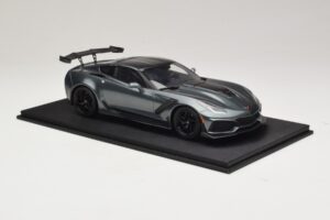 Chevrolet Corvette C7 ZR-1 Shadow Grey Metallic TopSpeed 1:18 TS0148 Resin — billede 4 af 6