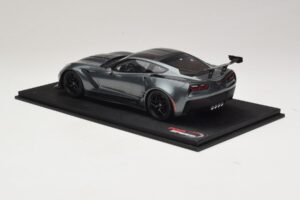 Chevrolet Corvette C7 ZR-1 Shadow Grey Metallic TopSpeed 1:18 TS0148 Resin — billede 5 af 6