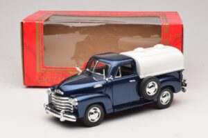 Chevrolet Pickup Blå Mira 1:18 6270 Metal — billede 8 af 8