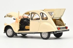Citroen 2CV Wedding Gift Beige Norev 1:18 181475 Metal — billede 3 af 3