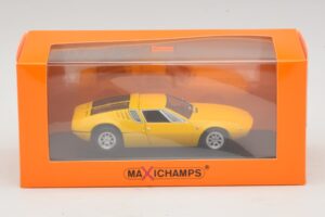 De Tomaso Mangusta Gul Maxichamps 1:43 940127120 Metal — billede 5 af 5
