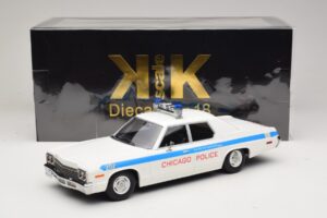 Dodge Monaco Chicago Politi KK-Scale 1:18 KKDC181151 Metal — billede 6 af 6