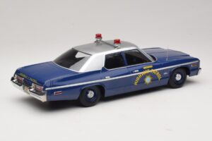 Dodge Monaco Nevada Highway Patrol Blå & Sølv KK-Scale 1:18 KKDC181155 Metal — billede 2 af 6