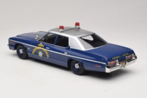 Dodge Monaco Nevada Highway Patrol Blå & Sølv KK-Scale 1:18 KKDC181155 Metal — billede 5 af 6