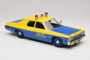 Dodge Monaco New York State Police Gul & Blå KK-Scale 1:18 KKDC181156 Metal — billede 4 af 6