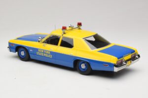 Dodge Monaco New York State Police Gul & Blå KK-Scale 1:18 KKDC181156 Metal — billede 5 af 6