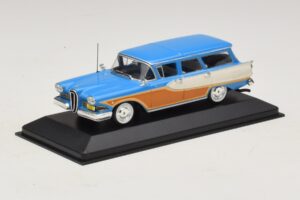 Edsel Bermuda Stationcar Caribbean Turquoise Minichamps 1:43 400082014 Metal — billede 2 af 4