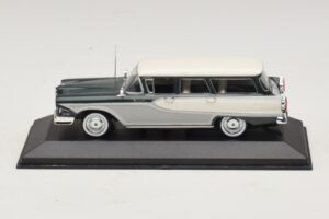 Edsel Bermuda Stationcar Mørkegrøn Hvid Minichamps 1:43 400082013 Metal
