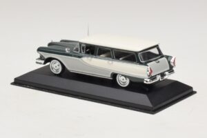 Edsel Bermuda Stationcar Mørkegrøn Hvid Minichamps 1:43 400082013 Metal — billede 3 af 5