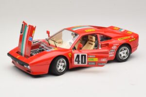 Ferrari 288 GTO #40 Rød Bburago 1:18 3027-P4 Metal — billede 2 af 8
