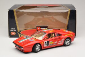 Ferrari 288 GTO #40 Rød Bburago 1:18 3027-P4 Metal — billede 8 af 8
