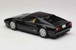 Ferrari 328 GTS US Version Sort Miami Vice Sonny KK-Scale 1:18 KKDC181702 Metal — billede 6 af 7
