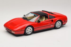 Ferrari 328 GTS US-version Rød Beverly Hills Cop II Med Beige Interiør KK-Scale 1:18 KKDC181701 Metal — billede 2 af 7
