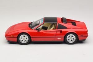 Ferrari 328 GTS US-version Rød Beverly Hills Cop II Med Beige Interiør KK-Scale 1:18 KKDC181701 Metal — billede 4 af 7