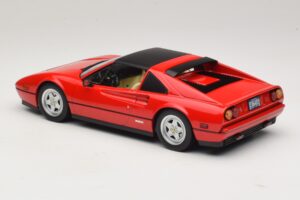 Ferrari 328 GTS US-version Rød Beverly Hills Cop II Med Beige Interiør KK-Scale 1:18 KKDC181701 Metal — billede 6 af 7