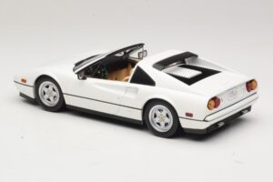 Ferrari 328 GTS US Version Hvid KK-Scale 1:18 KKDC181703 Metal — billede 6 af 7