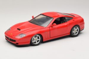 Ferrari 550 Maranello Rød Majorette 1:18 5974 Metal