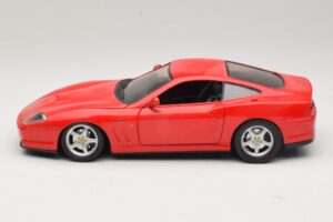 Ferrari 550 Maranello Rød Majorette 1:18 5974 Metal — billede 4 af 8