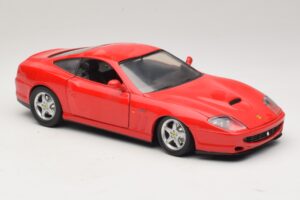 Ferrari 550 Maranello Rød Majorette 1:18 5974 Metal — billede 6 af 8