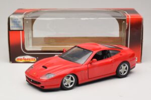 Ferrari 550 Maranello Rød Majorette 1:18 5974 Metal — billede 8 af 8