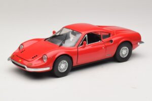 Ferrari Dino 246 Rød Majorette 1:18 5271 Metal
