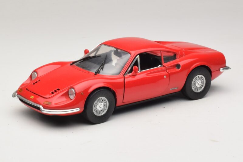 Ferrari Dino 246 Rød Majorette 1:18 5271 Metal