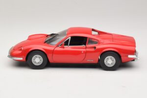 Ferrari Dino 246 Rød Majorette 1:18 5271 Metal — billede 4 af 8